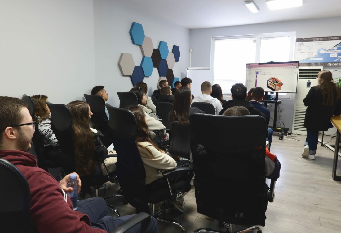 INENSIA hosts students from the Technical University of Sofia for a company presentation and knowledge-sharing session, held at the Sofia office as part of an educational outreach initiative.