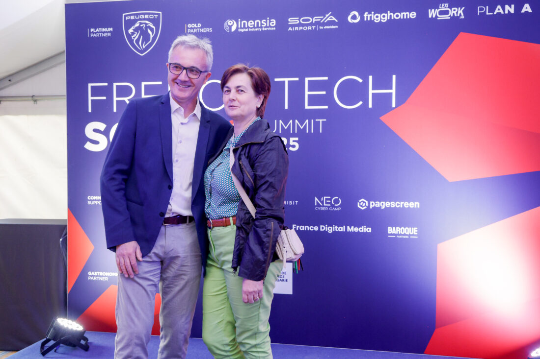  Inensia representatives attending the French Tech Event.