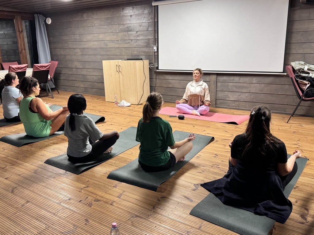 Morning yoga for an active start of the day in Budapest