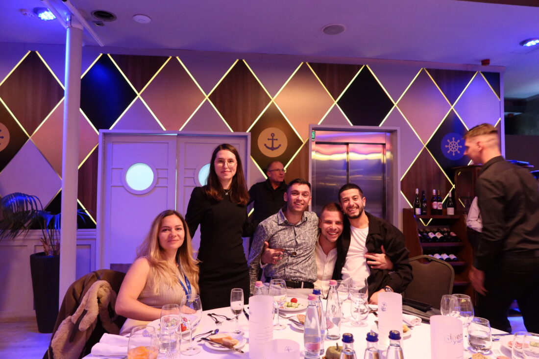 Inensia team celebrating after completing the outdoor activities together