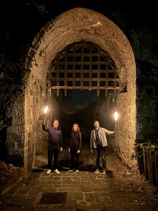 Inensia's Team lighting the path