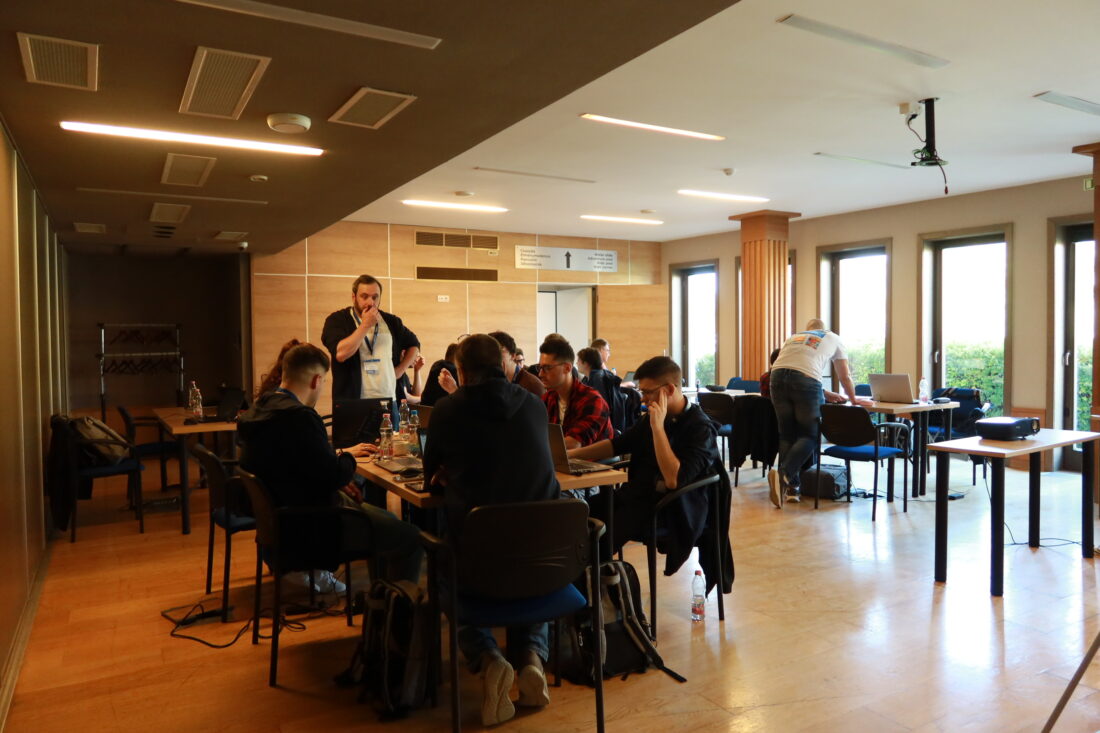 Team co-working in Bupadest