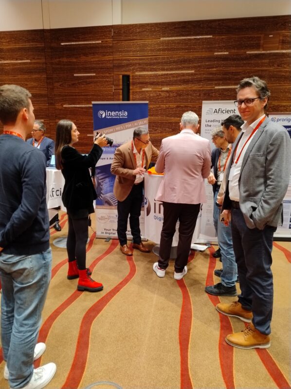 Inensia's team meeting like-minded people at Aras Connect