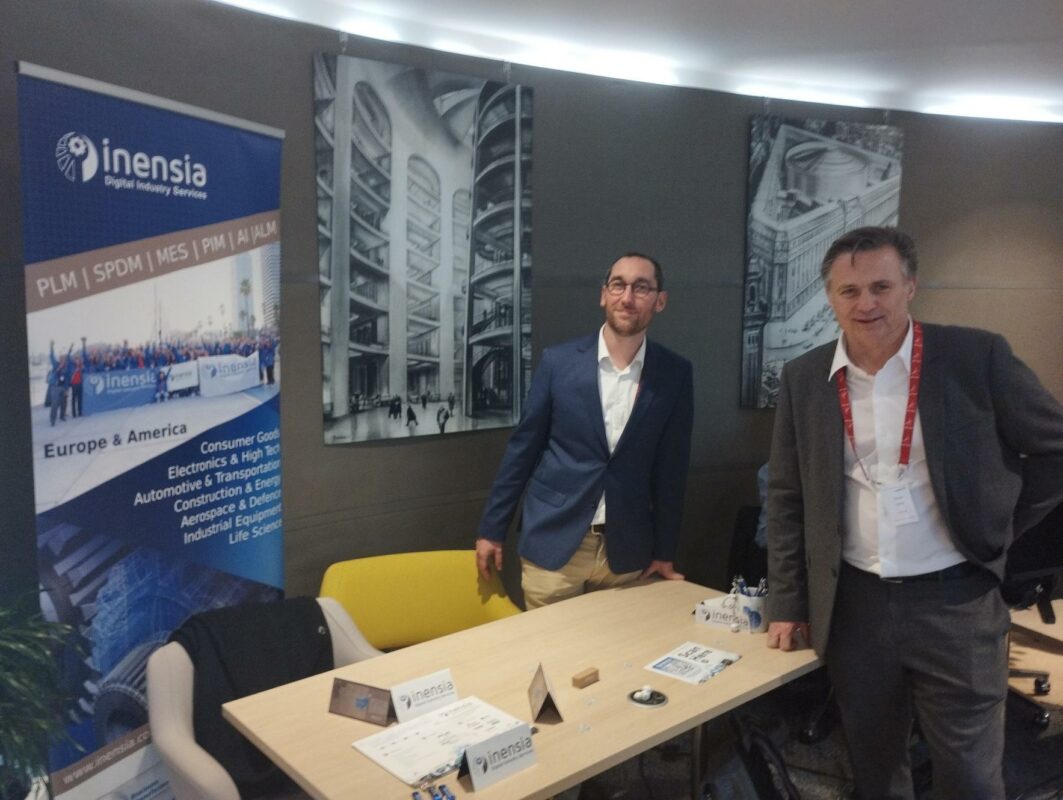 Inensia Team at their Aras Connect Booth 