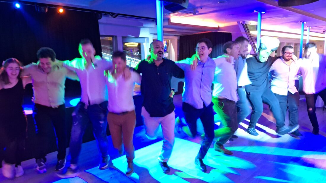 Inensia's team spend time working together, but left space for partying together, as well.