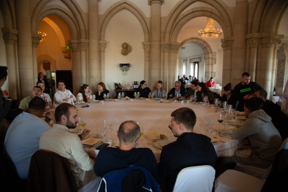 Inensia's team during lunch at Fisherman’s Bastion Restaurant 