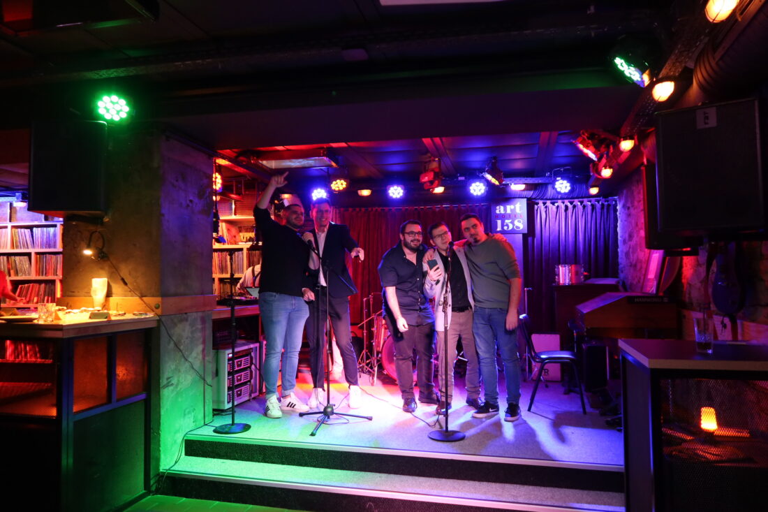 Inensia's BG Team did not missed the chance to showcase their singing skills 