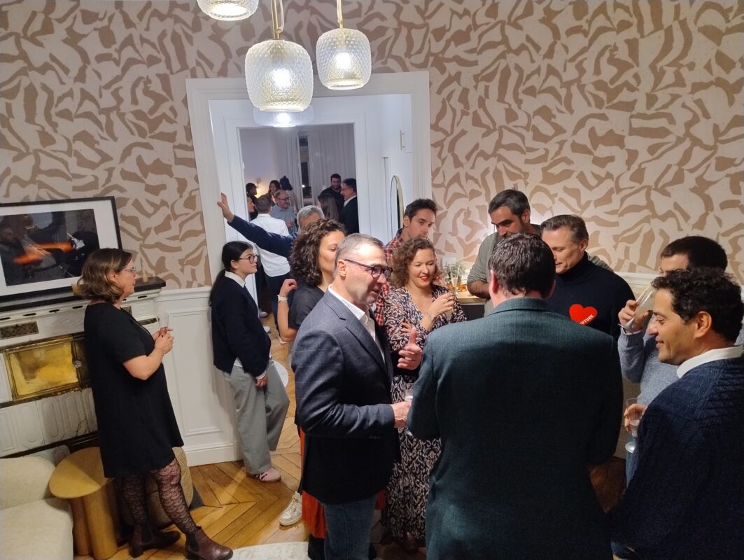 Gathering in the Inensia's Paris office 