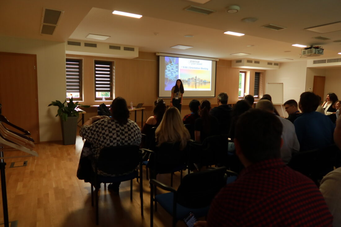 First Day in Hungary staring with introduction meeting 