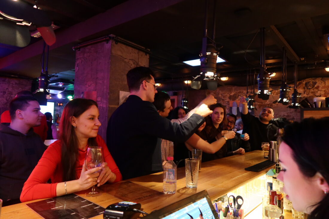 Inensia's Bulgarian Team celebrating the holiday season 