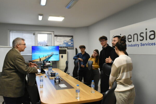 TU French Faculty student visit - goodbye