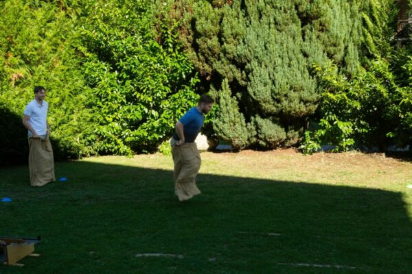 colleagues having fun during inensia's team building in France 2026