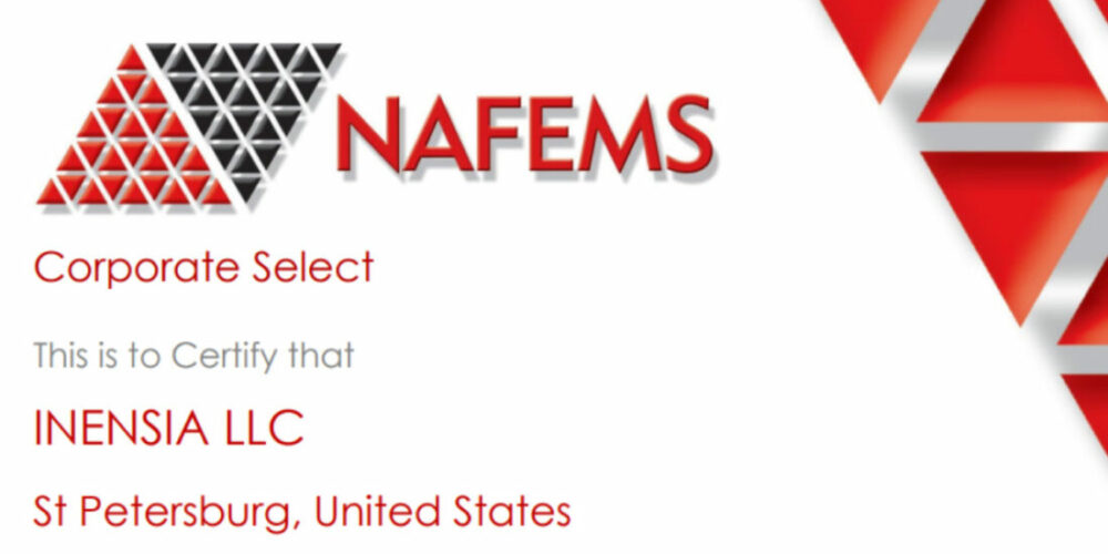 NAFEMS Membership Certificate