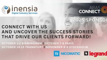 Inensia Joins ARAS Connect in the UK, France, Germany & Sweden