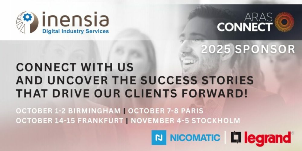 Inensia Joins ARAS Connect in the UK, France, Germany & Sweden