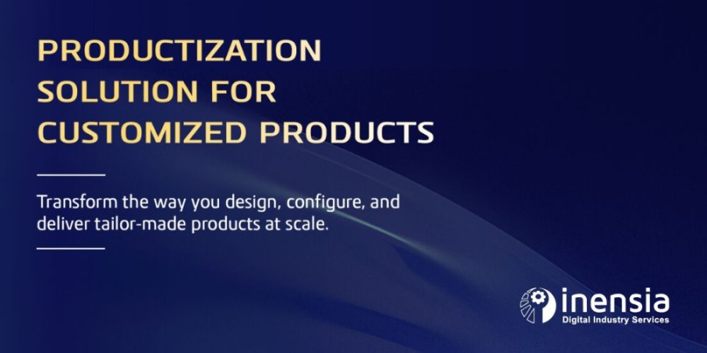 INENSIA is Introducing Productization Solution For Customized Products